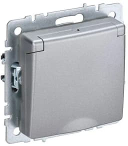 BRITE Роз. с з/к/ш с кр. 16А IP44 РСбш10-3-44-БрА алюм. IEK (BR-R16-16-44-K47)