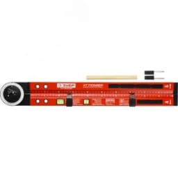 Уровень-угломер "Мастер" складной, 2 ампулы (1 поворотная), точность 1мм/м, 500мм