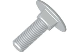 Винт УМС с гладкой головкой и квадратным подголовником 6х30 DIN 603 VGK-6-30 сталь 100 шт/уп