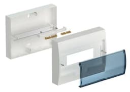 Корпус навесной ЩРН-П-12 Krepta 3 IP41 пластик. бел. IEK MKP12-N-12-40-10