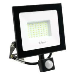 Светодиодный прожектор Feron с датчиком LL908 IP44 50W 6400K 29558