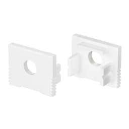 Заглушка SLSLIMH13M WHITE с отверстием Arlight Пластик 037538