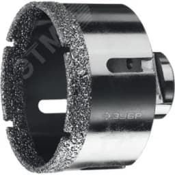 Коронка алмазная высокоскоростная для УШМ (М14) d 70мм по керамограниту и железобетону, Вакуумное Спекание, Профессионал