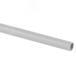 Труба гладкая жесткая ПВХ (серый) d 25мм (2м) (37/740)