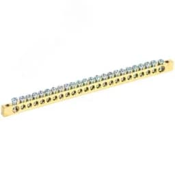 Шина PEN земля-ноль 6х9мм 24/2 (24групп/крепеж по краям)