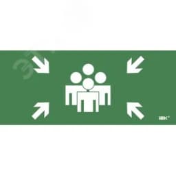 Этикетка самокл. 330х140мм Место сбора IEK