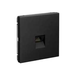 Розетка компьютерная ArtGallery RJ45 кат.6A механизм карбон SE GAL001086