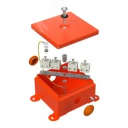 Коробка металлическая огнестойкая 70-0360-FR10.0-4 Е15-Е120 110х110х65