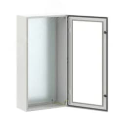 Щит монтажный ЩМП 1200x600x300 мм STE с М/П с прозрачной дверью