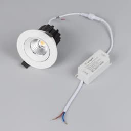 Светильник MS-ATOLL-BUILT-TURN-R94-10W Day4000 (WH, 36 deg, 230V) (Arlight, IP54 Металл, 5 лет)