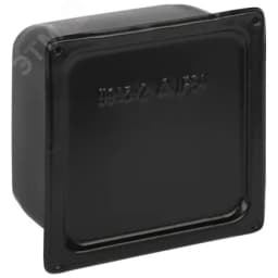 Коробка протяжная Y-994-110-110-80-31 металлическая У-994 без уплотнителя 110х110х80мм черная IP31