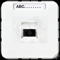 Крышка для модульных гнезд AMP с полем для надписи