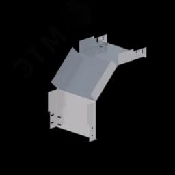 Лоток монтажный угловой 90 вниз ЛУ90Н.300.150.454.2.1