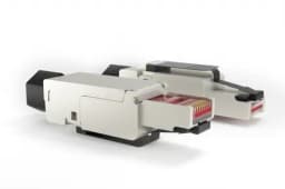 Разъем RJ-45 (8P8C) под витую пару Hyperline PLUF-8P8C-S-C6-SH