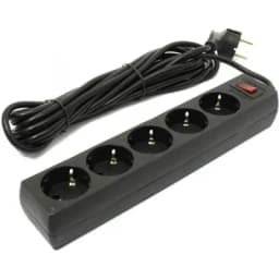 Сетевой фильтр Defender ES Black 3m