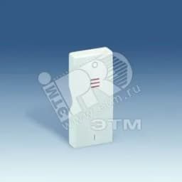 Клавиша узкая с индикатором для 75134-69, S82C, графит Simon