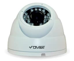 Уличная купольная IP-видеокамера DVI-D225A POE LV (2,8мм) 2Мп Divisat
