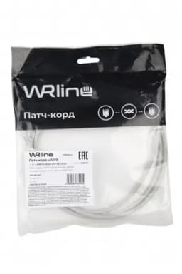 Патч-корд U/UTP WRline WR-PC-RJ45-UTP-5E-1.5-GY