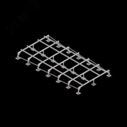 Опорная конструкция для установки оборудования TECHNORAPTOR STEELFOOT 3000х6000 тип 1 КМ-профиль