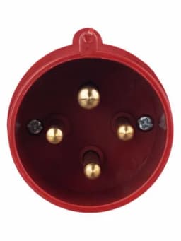 Вилка эл. каб. 32А 3P+PE 380В IP44 ССИ-024 IEK PSR02-032-4