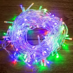 Гирлянда ТвинклЛайт 20 м прозрачный ПВХ 160 LED цвет мультиколор 303309