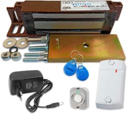 Магнитный замок комплект на дверь в офис Уралкам