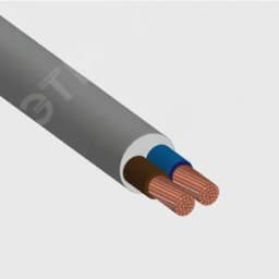 Провод ПВС 2х0.75 белый