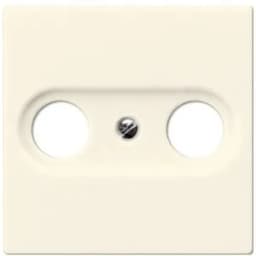 Накладка для телевизионной розетки (TV-FM) Серия A500 Материал- дуропласт Цвет- слоновая кость A561PLTV JUNG