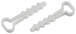 Дюбель-хомут 5-10мм для плоского кабеля NO-224-553 бел. (уп.100шт) Эра Б0066265
