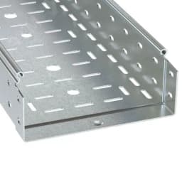 Лоток перфорированный 400х80 L=2000мм толщ.1.2мм горячеоцинкованный