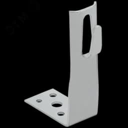 Держатель проводника круглого 6-8мм угловой h=60мм оцинкованная сталь IEK