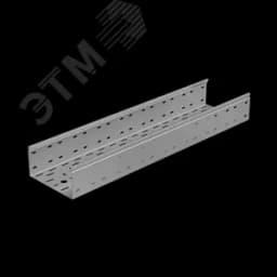 Лоток перф. 100х200х1,5 L3000 мм Стандарт ПЛЮС INOX304