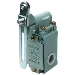 Выключатель путевой ВП 15К-21Б-291-54 У2.3, рычаг с роликом, регулируемый по длине, полумгновенный, IP54