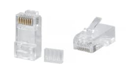 Коннектор Cabeus 8P8C-C6-TWP (RJ45, CAT.6, со вставкой) (7778c)