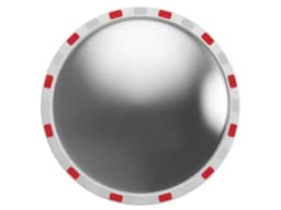 Зеркало дорожное со световозвращающей окантовкой d-800 мм Китай