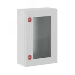 Щит с монтажной панелью ЩМП 600x400x200мм серия ST c прозрачной дверью