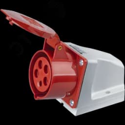 Розетка NCA-SR115-16-380 стационарная наружная 16А 3P+N+PE IP44