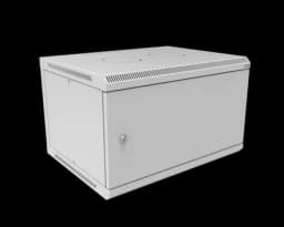 Шкаф телекоммуникационный настенный разборный МИКсистем 19" Basis 6U 600*450 дверь металл