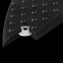 Лежачий полицейский ИДН 900-2 концевой элемент РЕЗИНА. ГОСТ Р 52605-2006