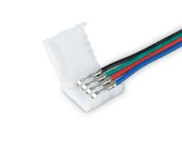 Соединитель гибкий односторонний для светодиодной ленты 5050 1224V 4 конт 150 мм GS7251 5шт Ambrella Light GS7251