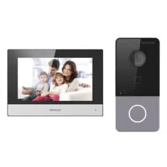 Комплект IP видеодомофона с Wi-Fi Hikvision DS-KIS603-P(C)