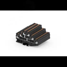 Клемма TP 3-уровневая с уравниванием потенциалов, Push-in, сечение 2,5 мм. кв., черная SUPU