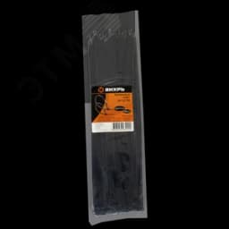 Хомут нейлоновый 3,6*300 Ч (100)