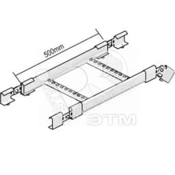 Угол вертикальный изменяемый для KLDAVID, высота - 60 мм, ширина - 200 мм, кратность - 1шт, DU - Покрытие Duplex DUKSVSB200 Вергокан Россия