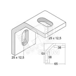 Скоба крепежная HDWVPIPE Вергокан Россия