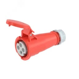 Розетка кабельная 16A 3P+E IP44 переносная 400V