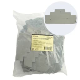 Торцевая заглушка для ЗНИ LD579 25 мм² JXB PT 25 серый LD579125 49277