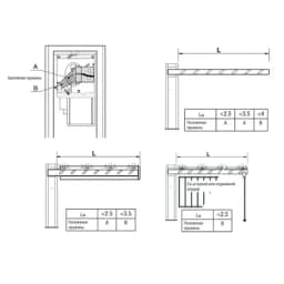 Комплект шлагбаума CAME G4000DX Classico (правый 4 м.)