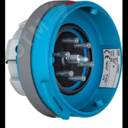 Механизм розетки EVO с интегрированным выключателем 6P+E 40А/480V/IP66/67