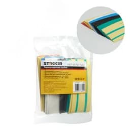 HST-2512-10M Набор термоусадочных трубок 25,0/12,5 длина 10 см, усадка 2:1, мультиколор (21шт в уп)